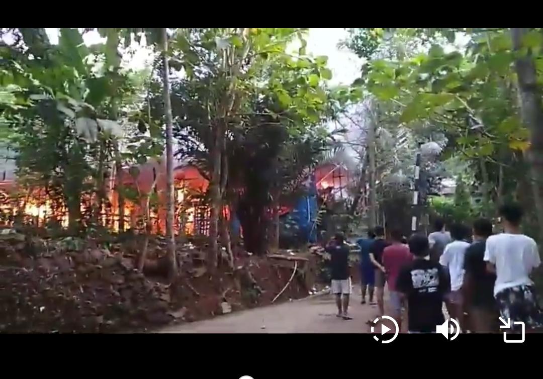 Kebakaran kandang ayam terjadi di Dusun Rejosari, Dlingo, Bantul pada Minggu (2/6/2024) sekira pukul 07.00 WIB.