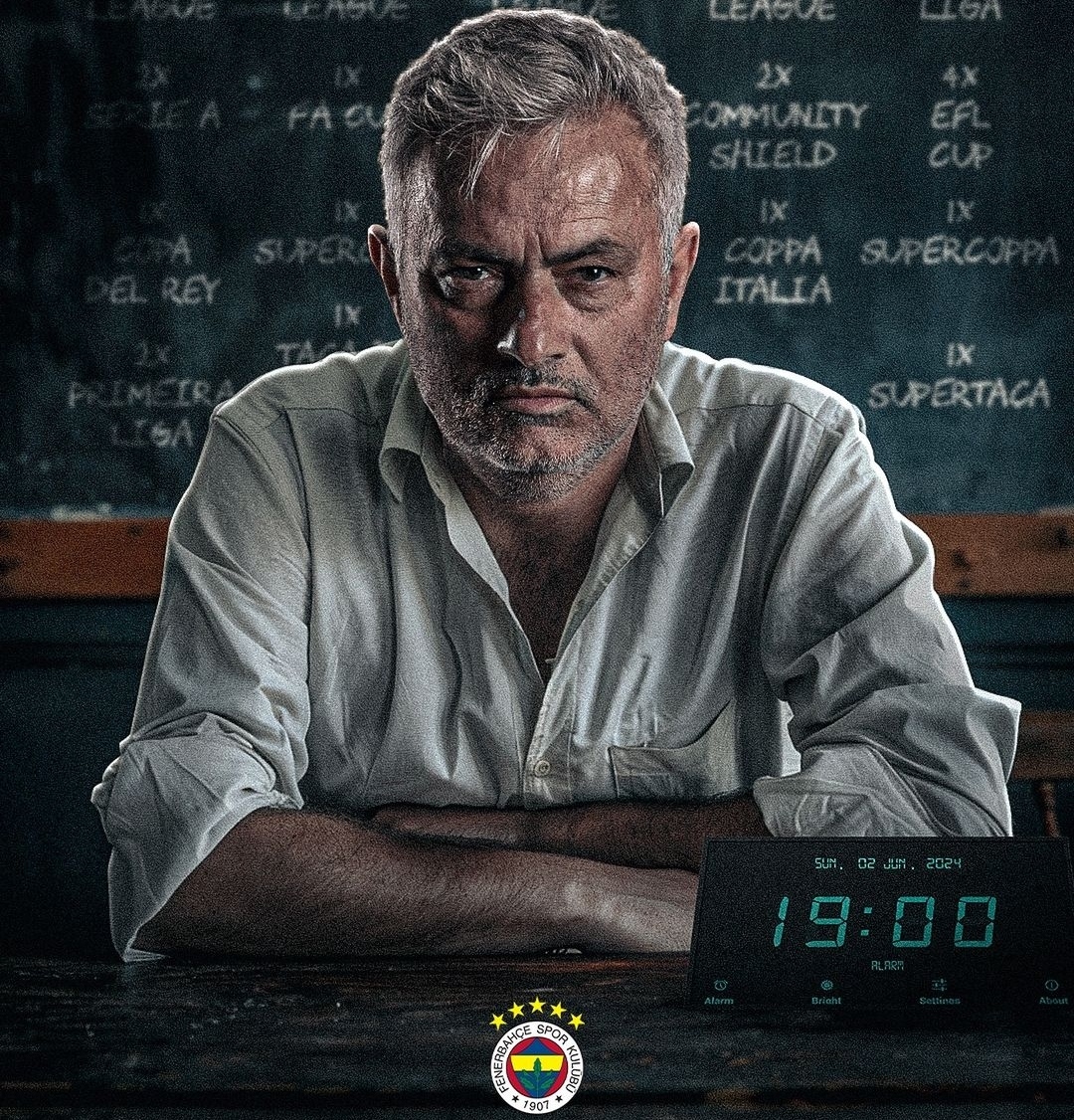 Jose Mourinho resmi menjadi nahkoda tim asal Turki, Fenerbahce (ig fenerbahce)
