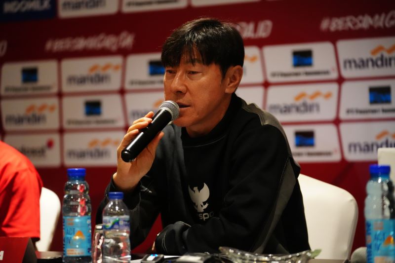 Pelatih Timnas Indonesia, Shin Tae-yong hanya ingin melihat perkembangan pada pemain dalam ajang uji coba kontra Tanzania (PSSI)
