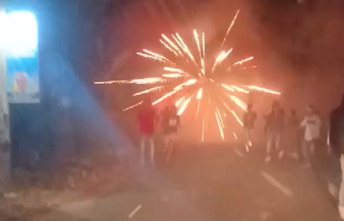 MENCEKAM: Tawuran pecah di Wonokromo Bantul melibatkan dua kubu warga yakni kelompok Karanganom dan Pacar Minggu (2/6/2024) dini hari.