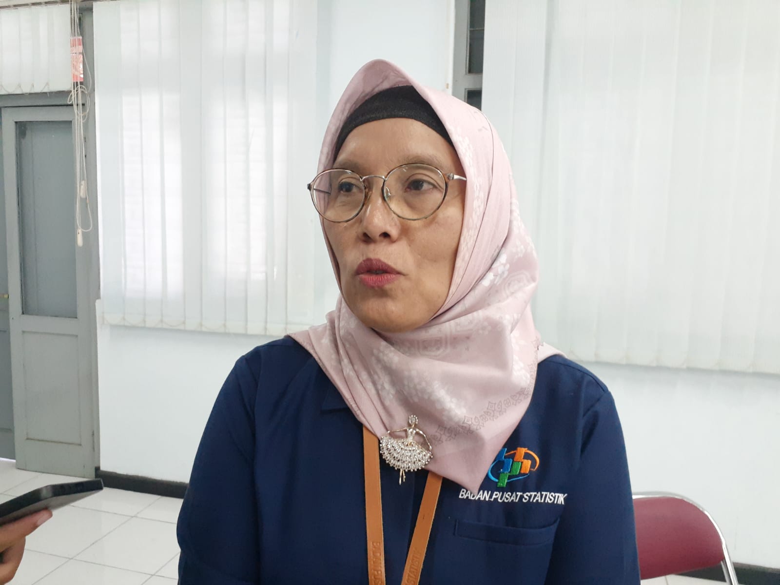 Kepala BPS Kota Jogja Mainil Asni. (IWAN NURWANTO/radar jogja)