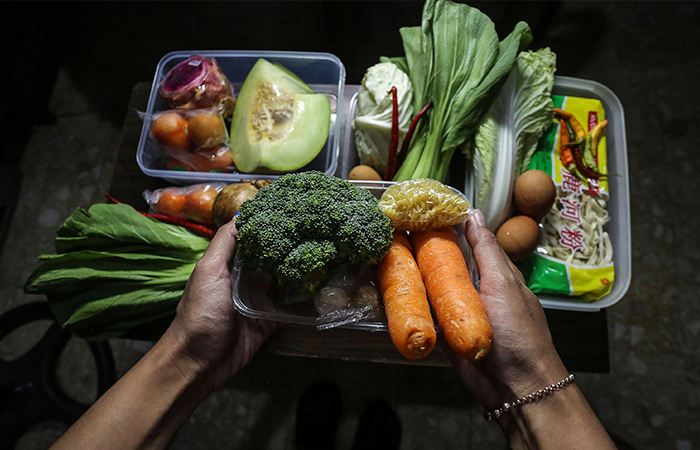 TERJADWAL: Mempersiapkan bahan makanan atau dikenal dengan istilah meal preparation membuat konsumsi menu makanan terjadwal setiap hari.
