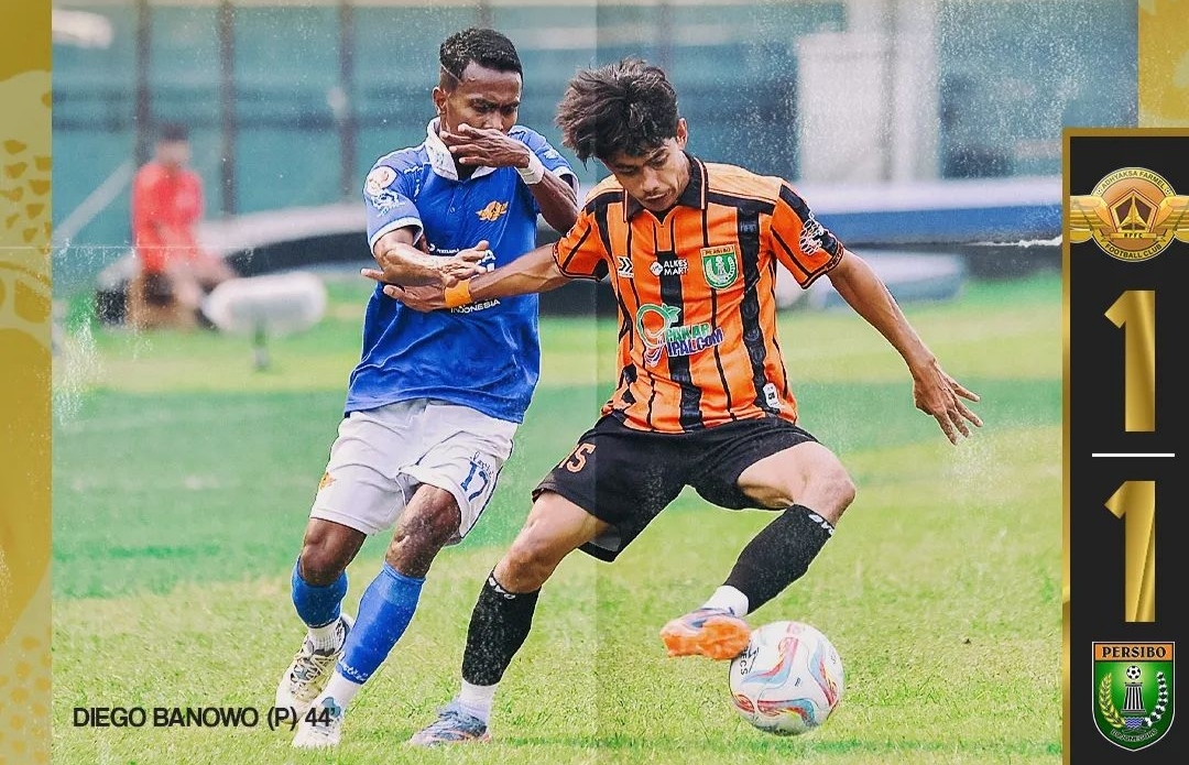 Final Liga 3 berakhir imbang di dalam waktu reguler (ig persibo.bojonegoro)