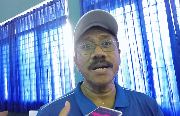 Ketua umum KONI DIY Djoko Pekik Iriyanto.Rizky Wahyu/Radar Jogja