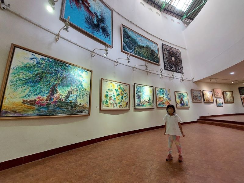 Museum Affandi di Jogja.