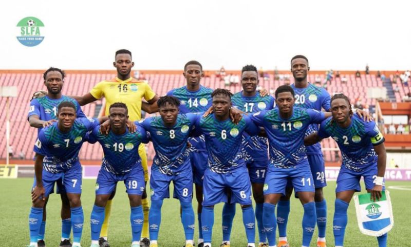 starting eleven Djibouti saat hadapi Sierra Leone (ISTIMEWA)