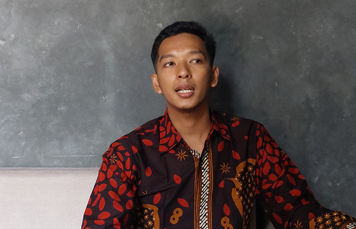Thoyib menjelaskan kondisi keluarga saat dirinya ditahan di rutan.