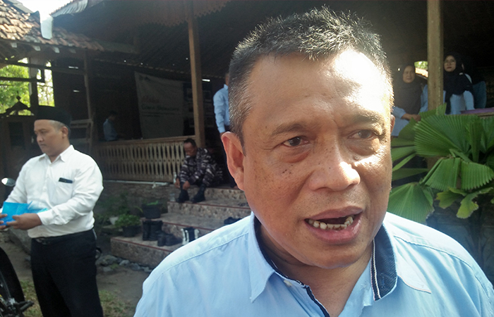 Wakil Bupati Bantul Joko Purnomo.Khairul Ma