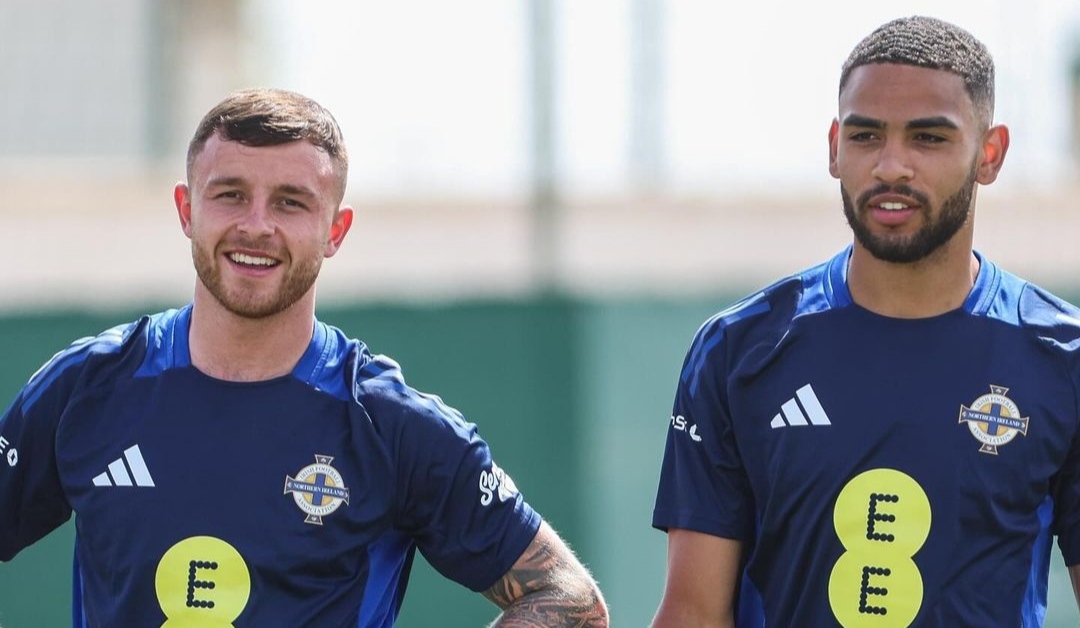 Para penggawa Irlandia Utara jalani latihan jelang pertandingan persahabatan kontra Andorra (ig northernireland)