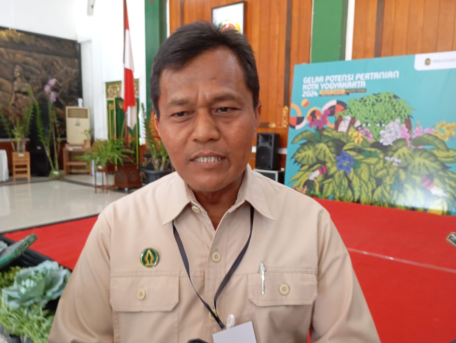 Pelaksana Tugas (Plt) Kepala Dinas Pertanian dan Pangan Kota Jogja Sukidi. (iwan nurwanto/Radar Jogja)