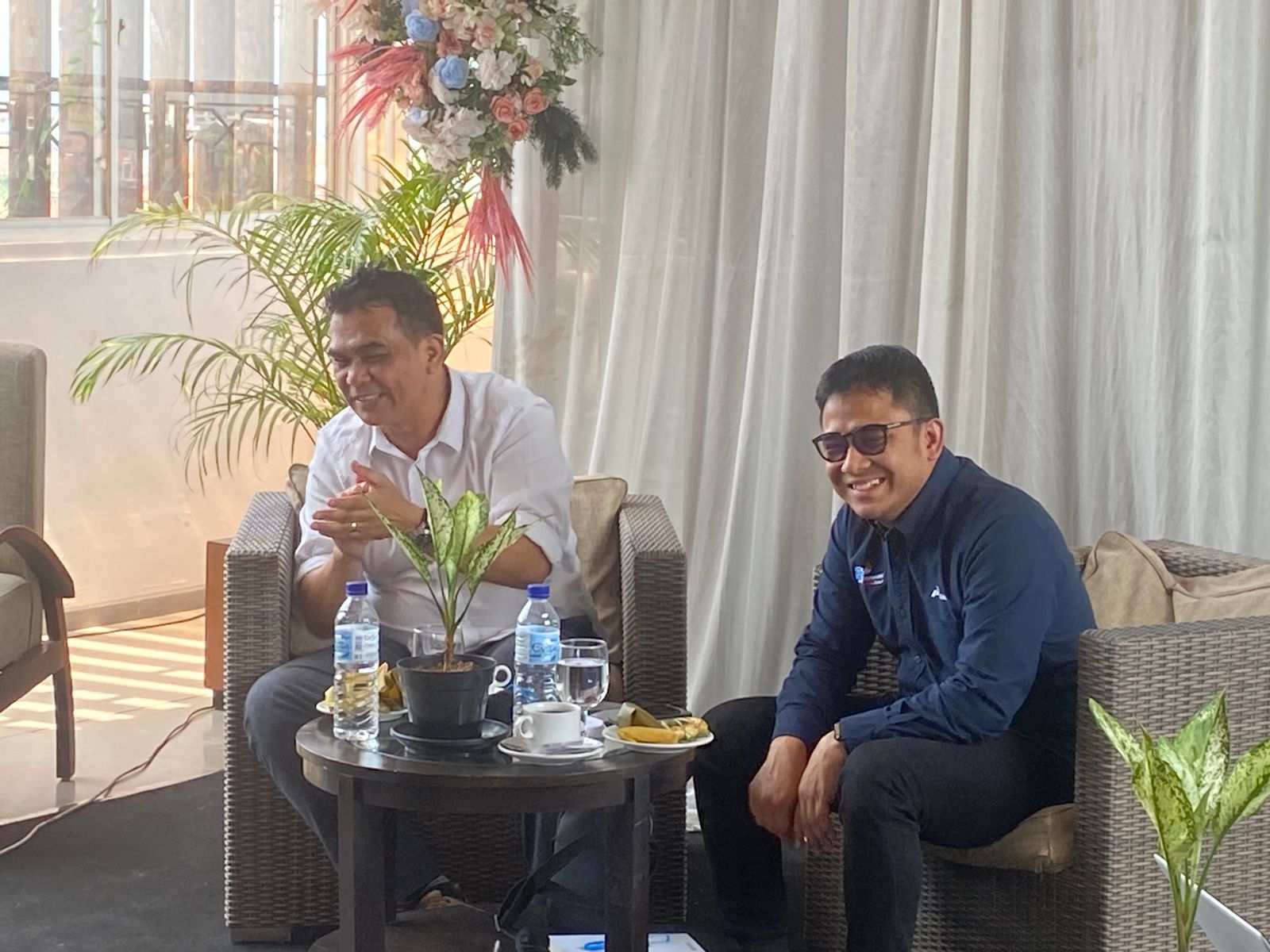 Suasana Diskusi Hiswana Migas dan Organda DIY untuk mengajukan tambahan kuota BBM bersubsidi jenis solar kepada Pertamina.   (Agung Dwi Prakoso / Radar Jogja)