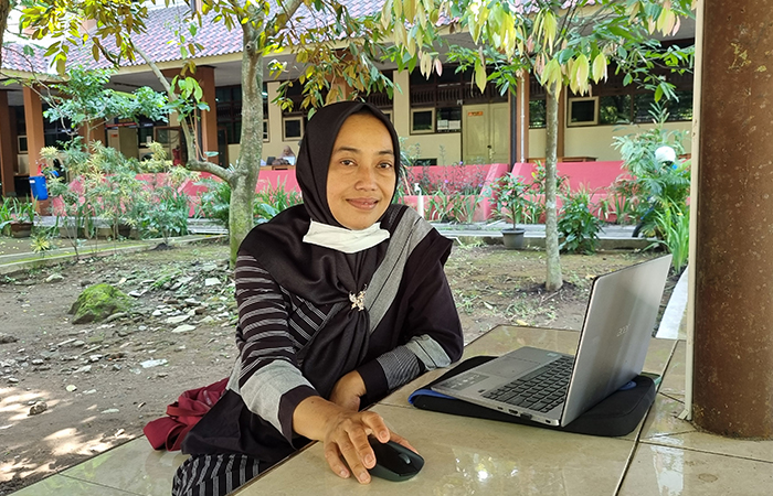 Dosen Tata Rias dan Kecantikan Vokasi UNY Eni Juniastuti.Fahmi Fahriza/Radar Jogja&nbsp;