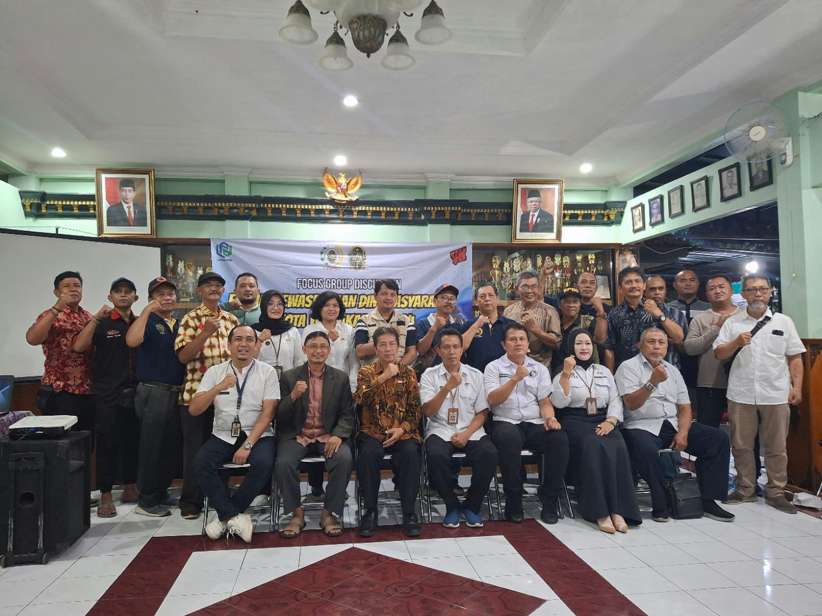 Pj Wali Kota Jogja Sugeng Purwanto saat membentuk sinergi dengan FKDM Kota Jogja untuk menjaga kondusifitas di Pilkada 2024.  (DOKUMENTASI HUMAS PEMKOT JOGJA)