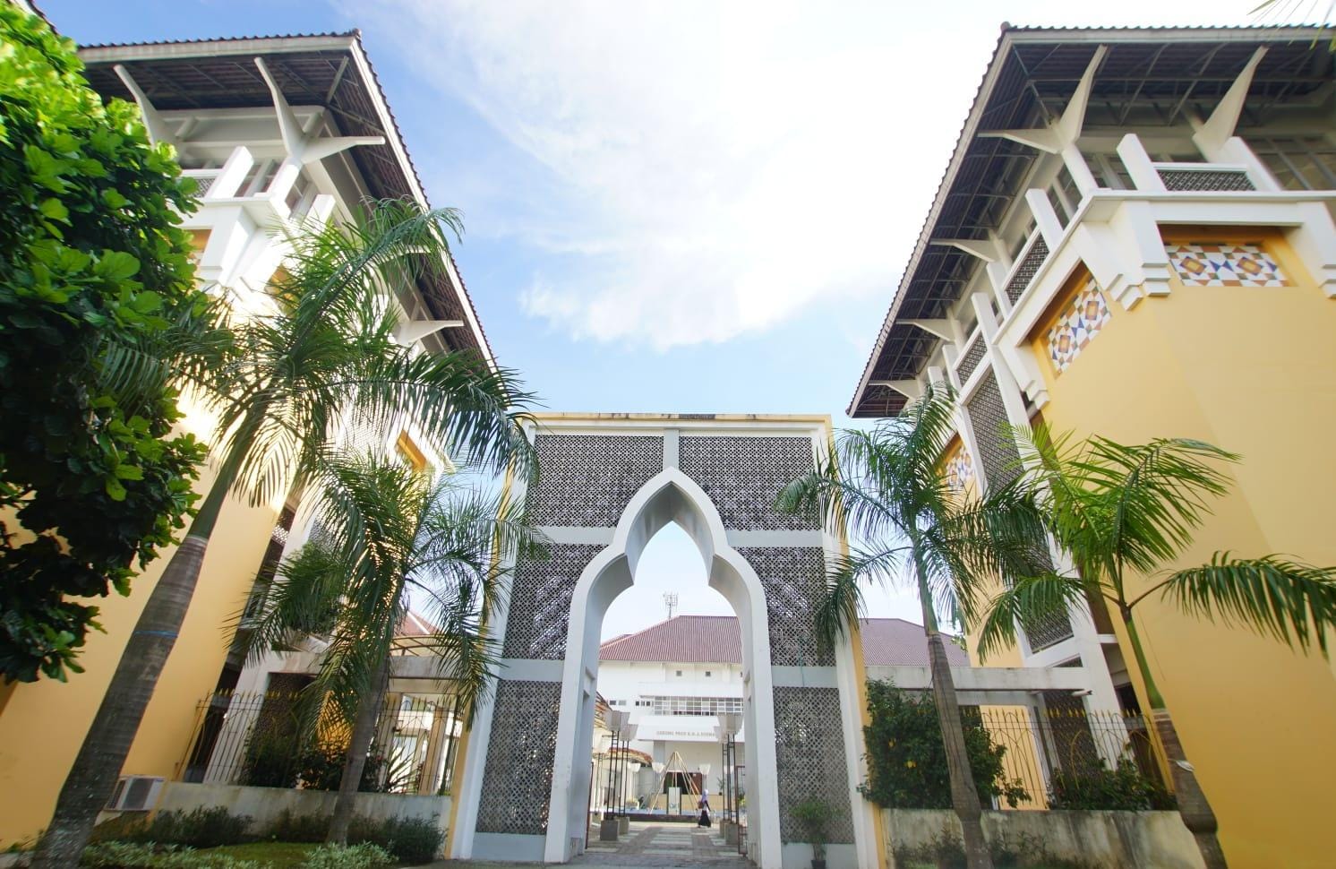 Suasana di Universitas Islam Negeri (UIN) Sunan Kalijaga pada Jumat (14/6/2024)