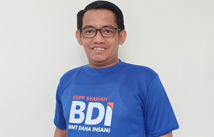 CEO KSPPS BMT Dana Insani Gunungkidul Kurniawan Fahmi