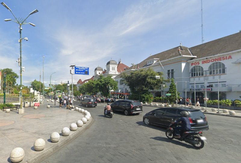 Suasana Nol Kilometer Jogja.