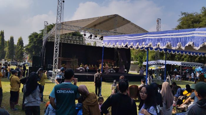 Pelaksanaan Festival Langen Carita 2024 di Lapangan Pemda Sleman, Sabtu-Minggu (15-16/06).