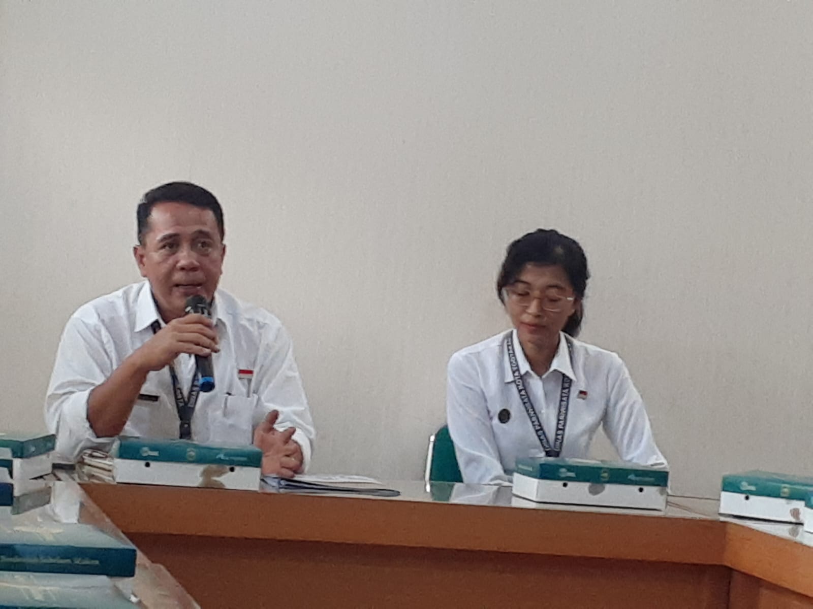 Kepala Bidang Pengembangan Sumber Daya Pariwisata Dispar Kota Jogja Husni Eko Prabowo saat menyampaikan keterangannya, Rabu (19/6/2024).  (IWAN NURWANTO/Radar Jogja)