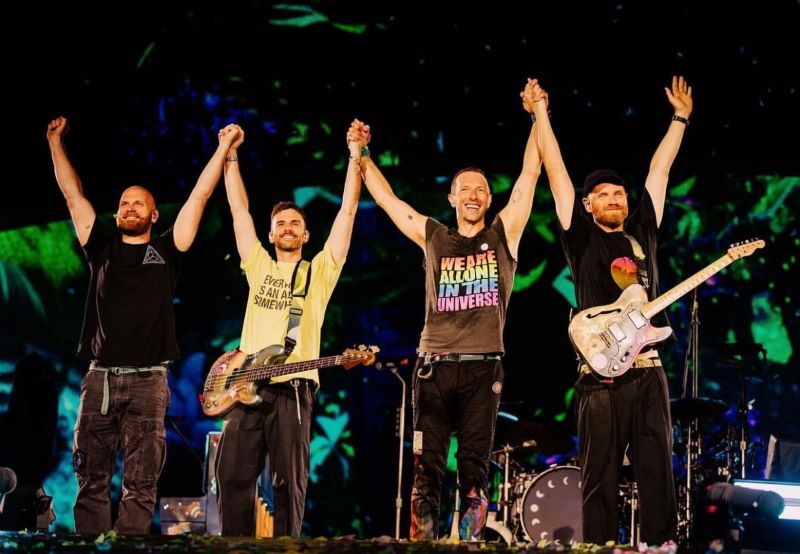 Coldplay rilis lagu ramah lingkungan.