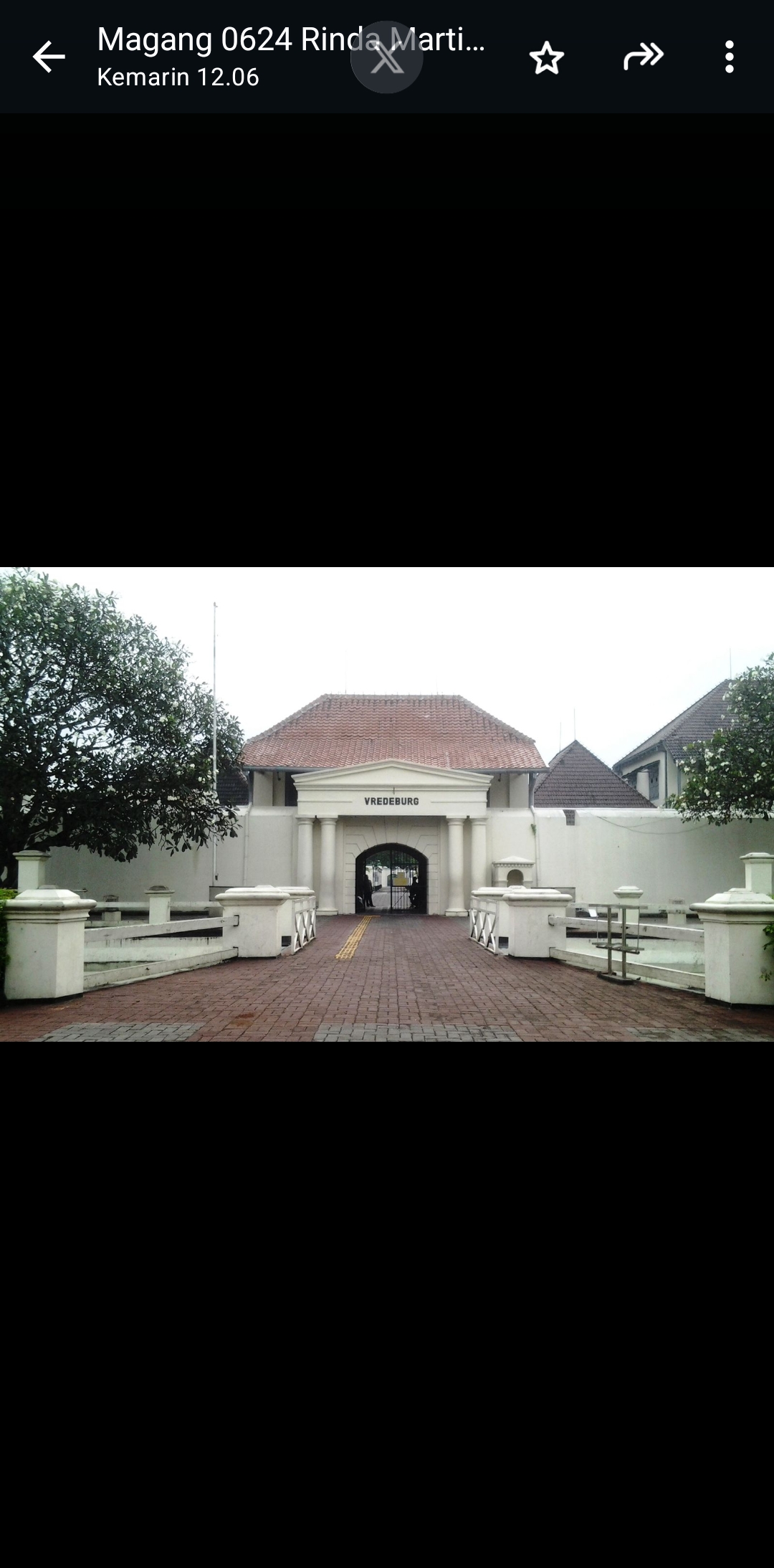 Benteng Vredeburg.