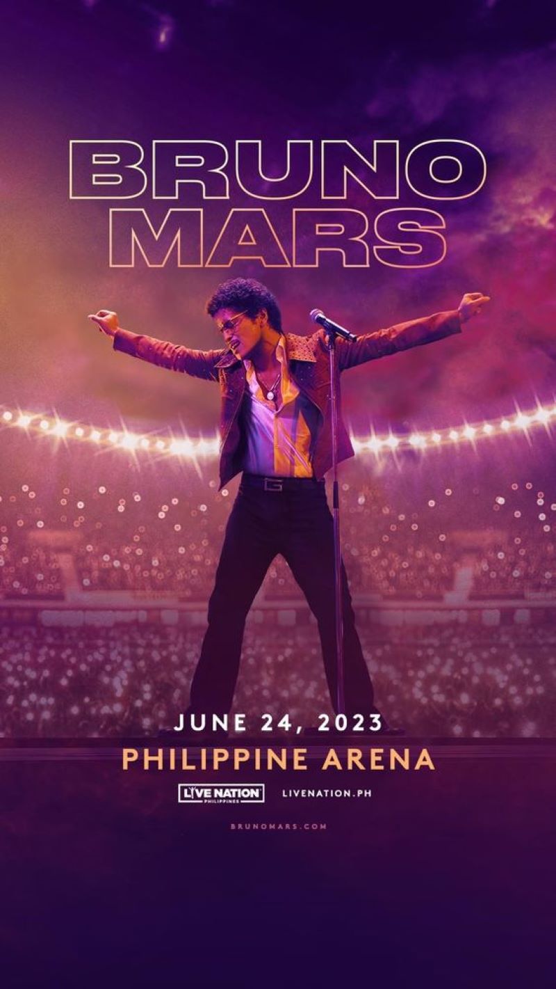 Bruno Mars akan konser di Indonesia. Siap-Siap War Tiket!