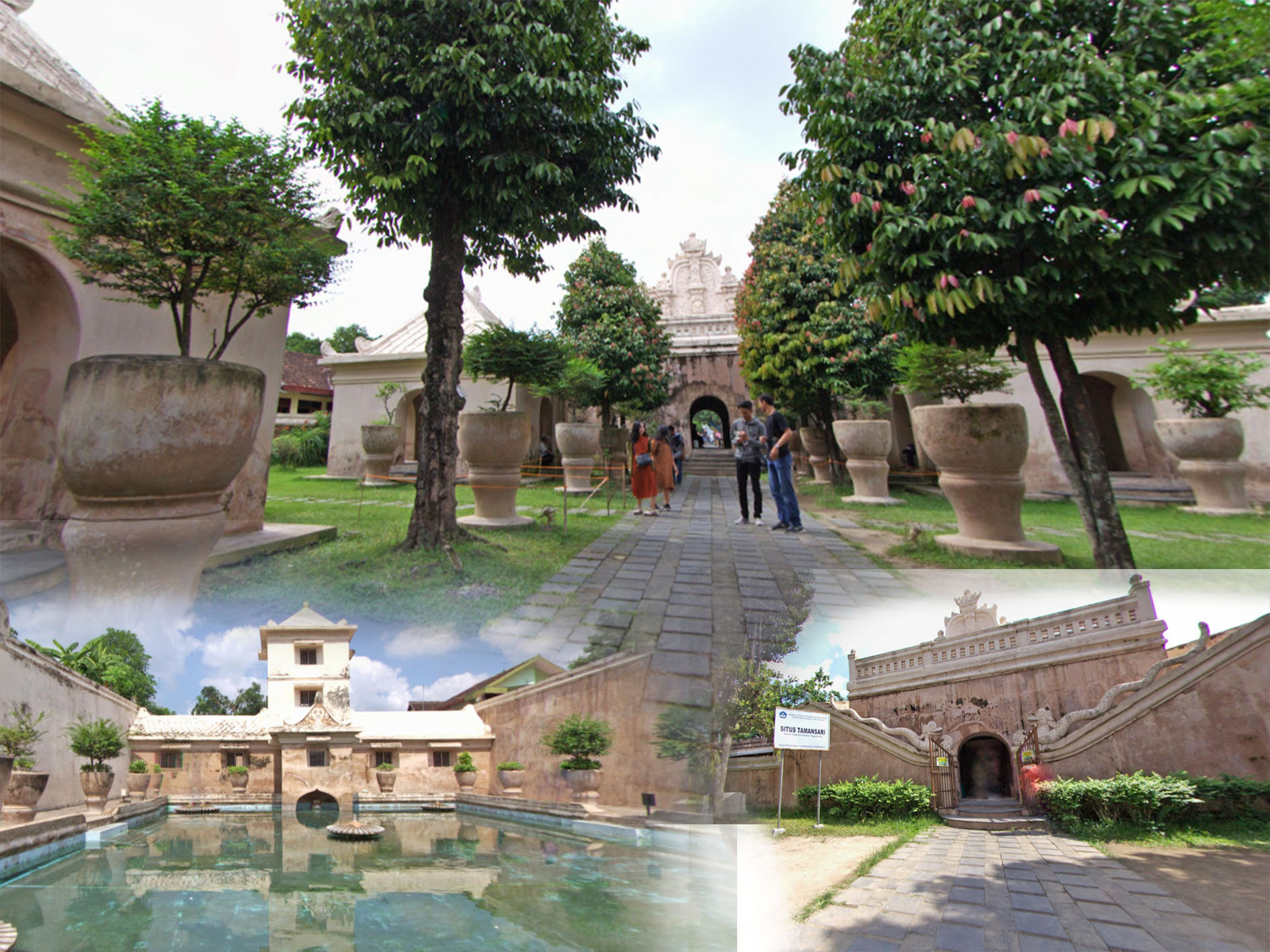 Situs Tamansari Yogyakarta.
