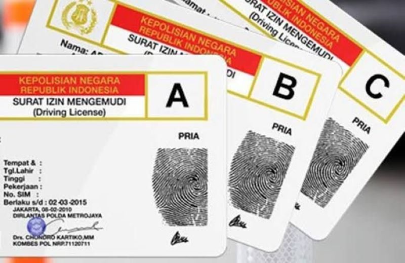 Berbagai jenis SIM di Indonesia. Mulai 1 Juni 2025 mendatang SIM Indonesia sudahbbisa digunakan di 8 negara di Asia Tenggara.