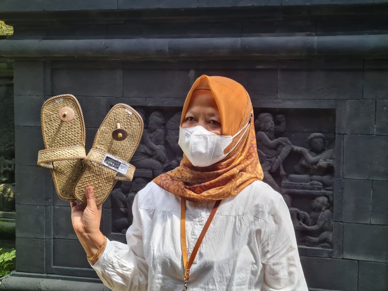 Kepala Subkoordinator MCB Warisan Budaya Borobudur&nbsp;Wiwit&nbsp;Kasiyati.