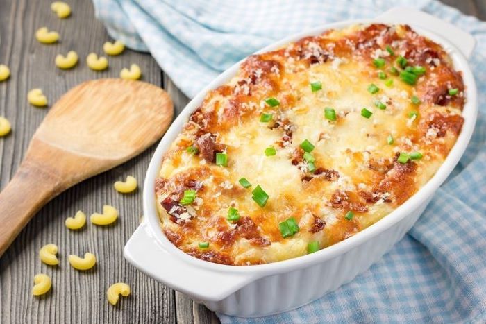 Macaroni Schotel (Pinterest)