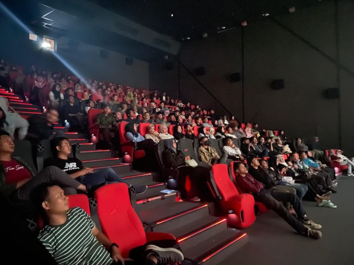 Antusiasme Kader HMI hingga Mahasiswa Serbu Nobar Film Lafran di Kota Pelajar