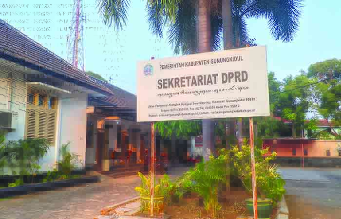 Kantor sekretariat DPRD Gunungkidul.&nbsp;(Andi May/Radar Jogja)