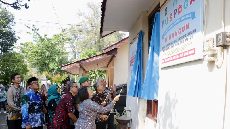 PELUNCURAN: Program Puspaga diklaim mampu turunkan angka kekerasan anak.&nbsp;