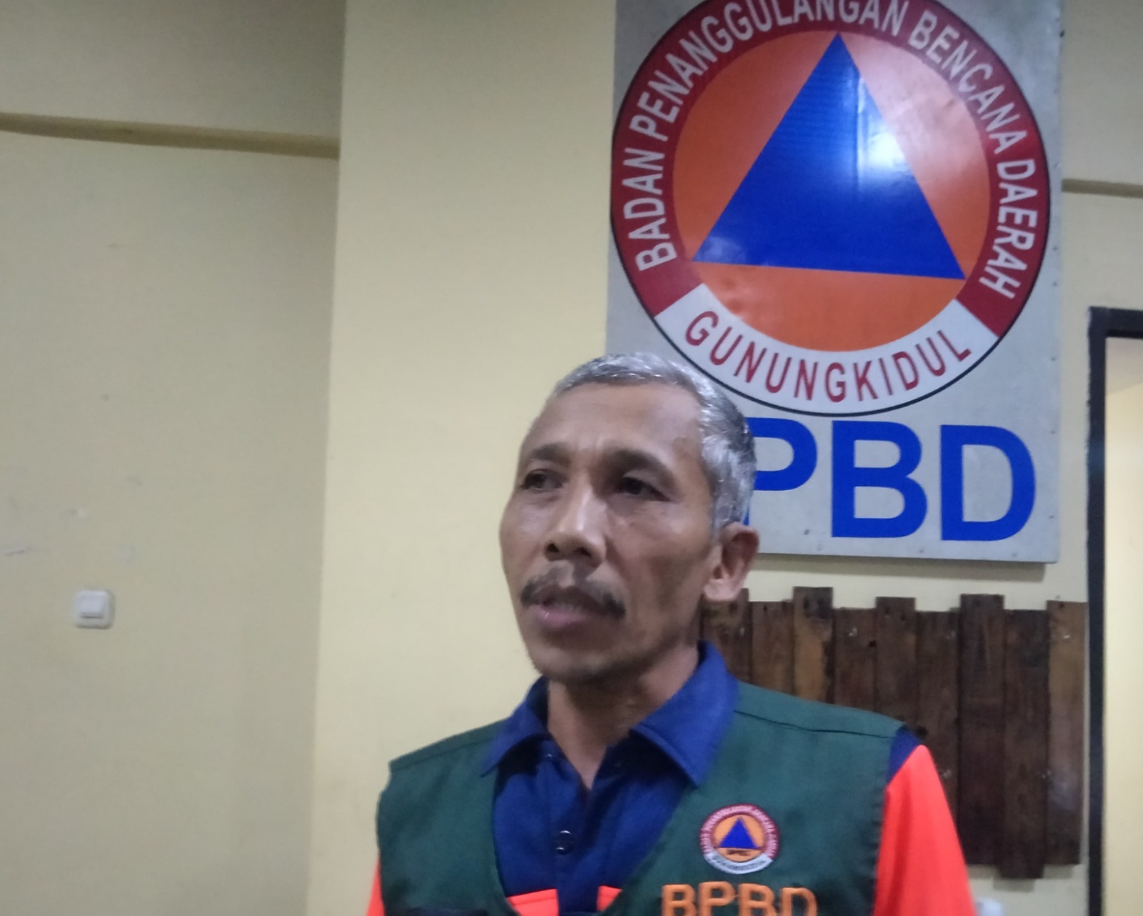 Kepala BPBD Gunungkidul Purwono.Andi May/Radar Jogja&nbsp;