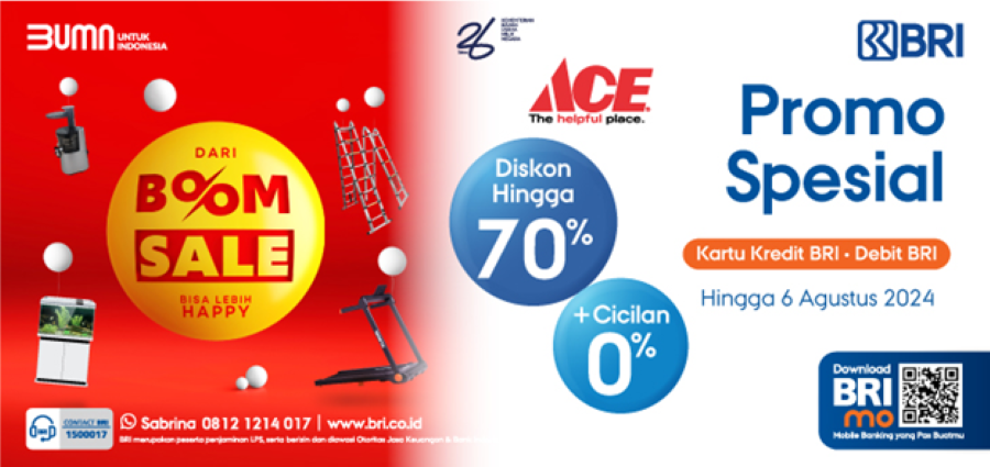 Promo BRI di Ace Hardware
