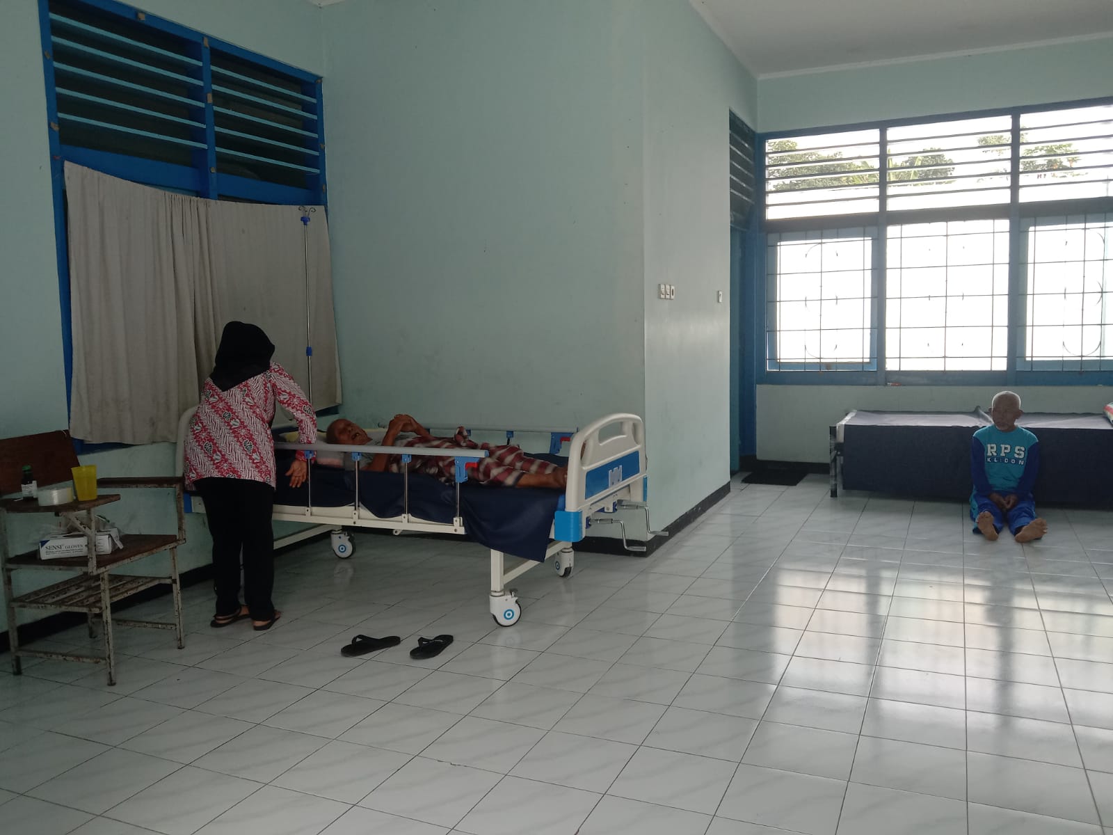 ISOLASI: Ruang isolasi di Rumah Penampungan Sementara (RPS) Klidon, Sleman bagi klien yang dianggap membahayakan sekitarnya.Delima Purnamasari/Radar Jogja