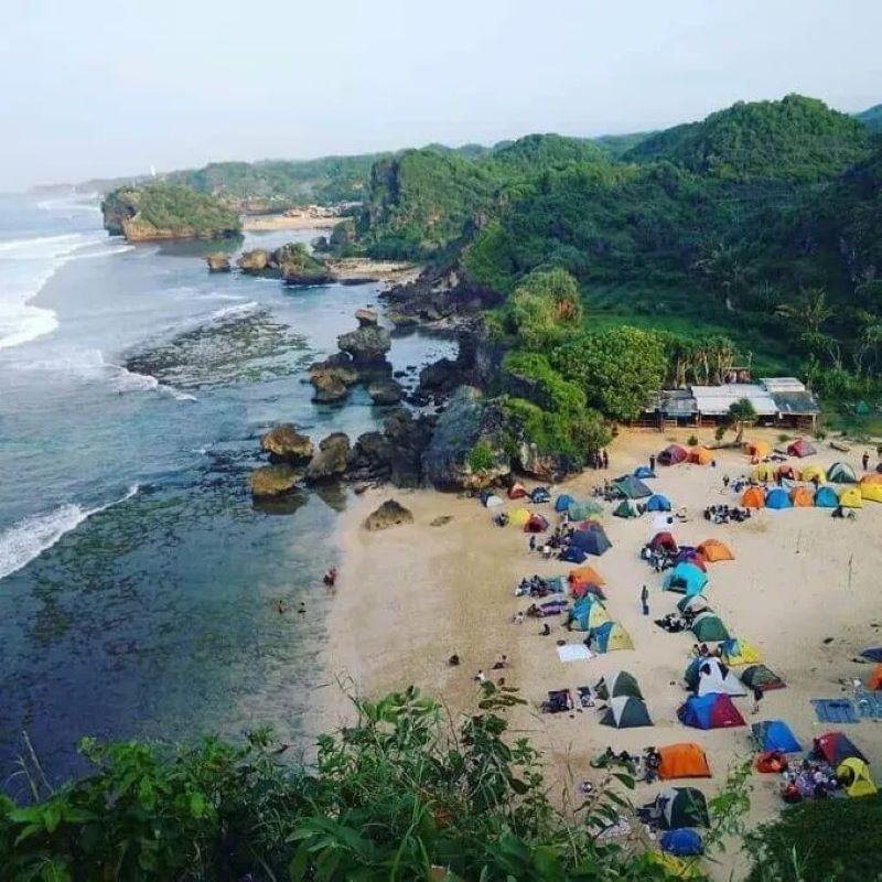 Pemandangan Bukit Kosakor,a Raja Ampat-nya Jogja.