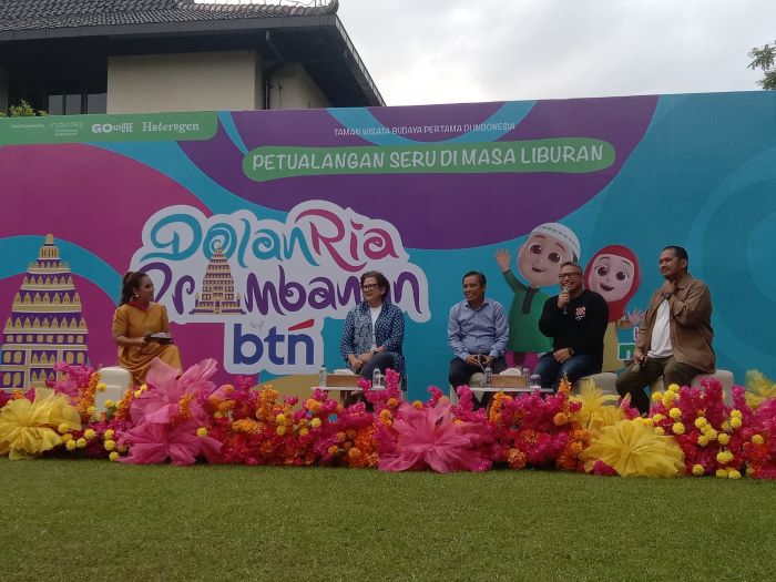 Acara konferensi pers Dolan Ria Prambanan, Selasa (2/7).