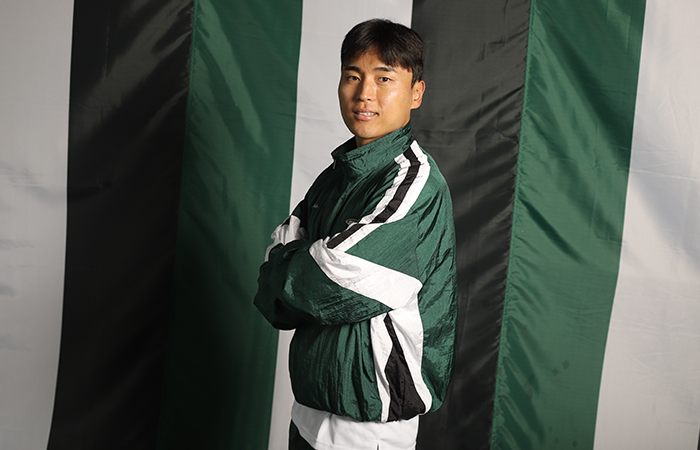 Keterangan Pemain asing baru PSS Sleman asal Korea Selatan Moon Chang-Jin.Dokumen PSS Sleman