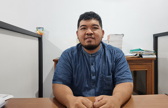 Dosen Prodi Manajemen Unimma Ravindra Ardiana Darmadi.NAILA NIHAYAH/RADAR JOGJA
