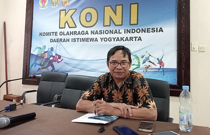 Abdul Rahman Pelatih tim balap sepeda PON DIY.Rizky Wahyu/Radar Jogja