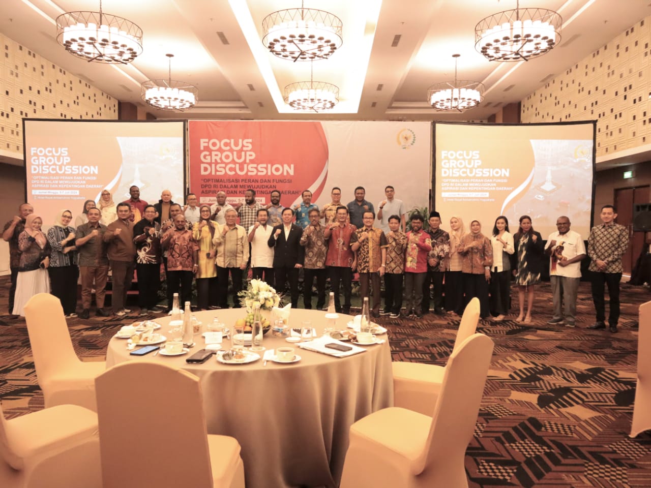FGD yang digelar oleh para senator DPD RI di Jogja