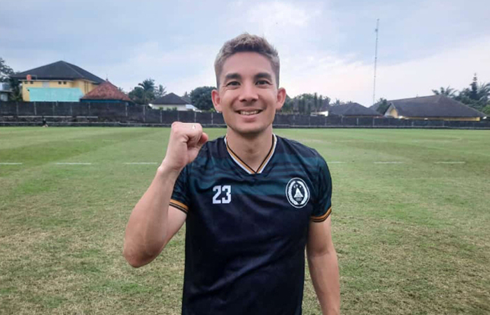 Keterangan&nbsp;Salah satu pemain PSS Sleman, Kim Jeffry Kurniawan.