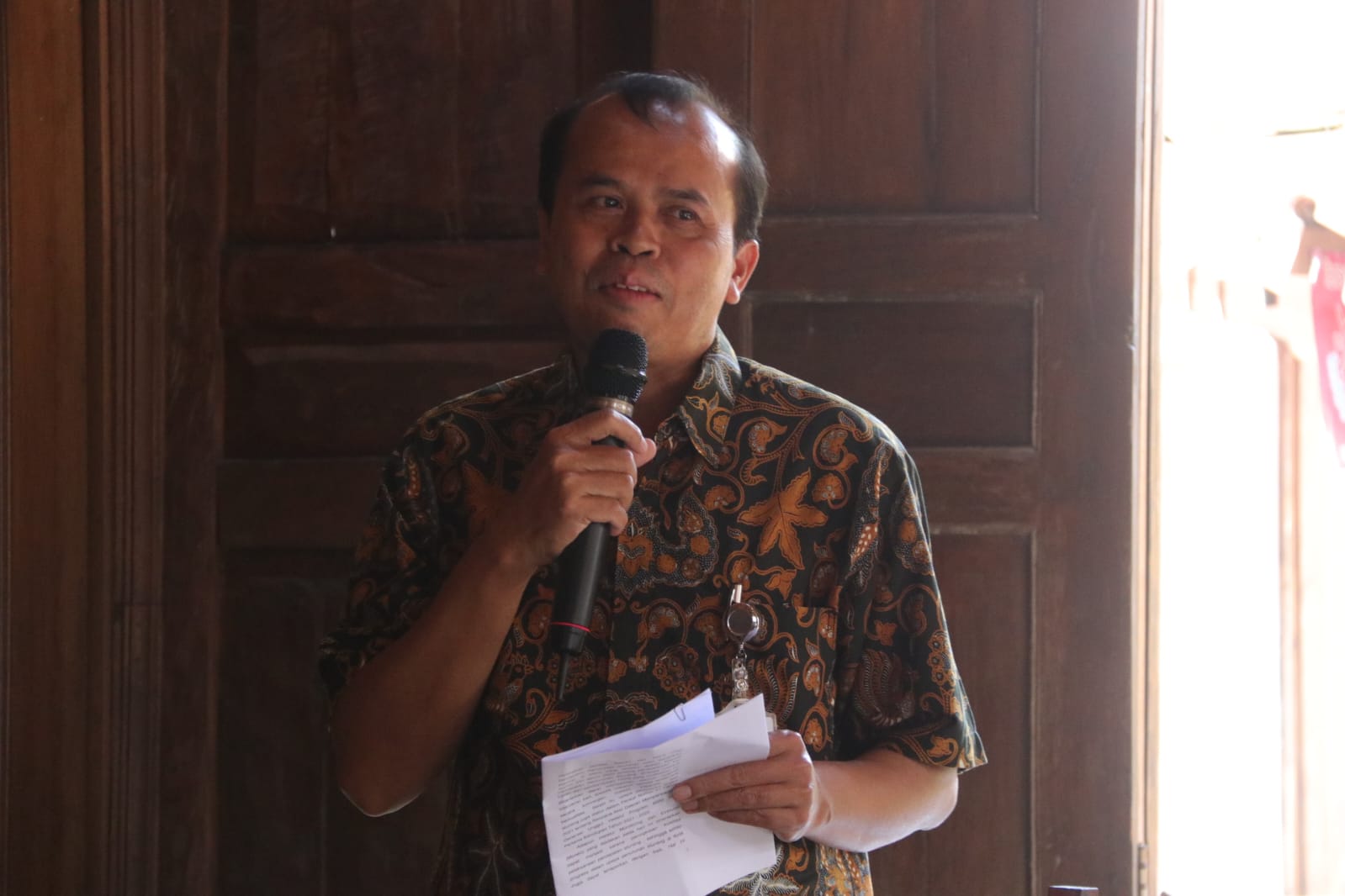 Pelaksana Tugas (Plt) Kepala DP3AP2KB Kota Jogja, Sarmin.  (DOKUMENTASI HUMAS PEMKOT JOGJA)