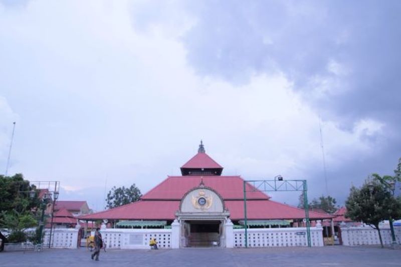 Masjid Gede Kauman Keraton Jogja.