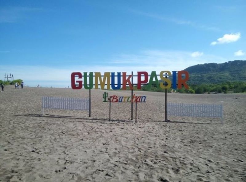 Penanda Lokasi Gumuk Terlangka di Dunia.
