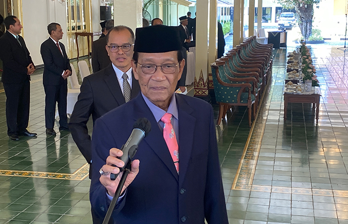 Gubernur DIY Hamengku Buwono X.Agung Dwi Prakoso/Radar Jogja