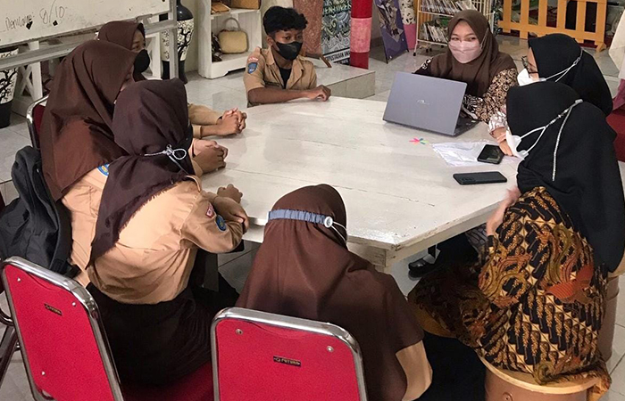 RAMAH ANAK: Suasana kegiatan belajar mengajar (KBM) anak berkebutuhan khusus di SMAN 1 Bantul.Dokumentasi Radar Jogja&nbsp;