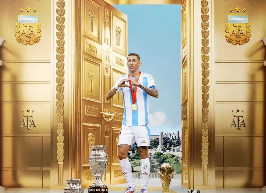 Angel Di Maria memutuskan bakal pensiun dari tim nasional Argentina usai gelaran Copa America (ig afaseleccion)