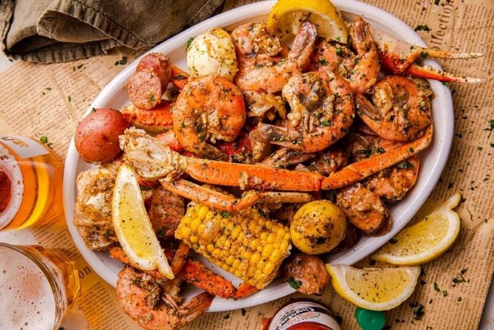 menu seafood