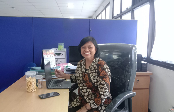 Kepala Bidang Penempatan dan Peluasan Disnaker Sleman Sumaryati.Delima Purnamasari/Radar Jogja